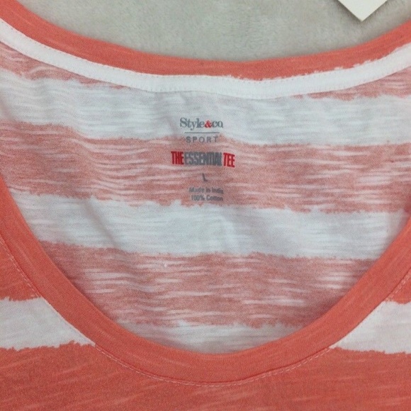 NWOT LOT OF 2 STYLE & CO BLOUSE TOP NEW LARGE - Picture 2 of 7